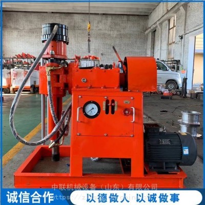 380v坑道钻机 ZLJ-350探水钻机 水平打孔5.5kw进尺坑道钻机图2