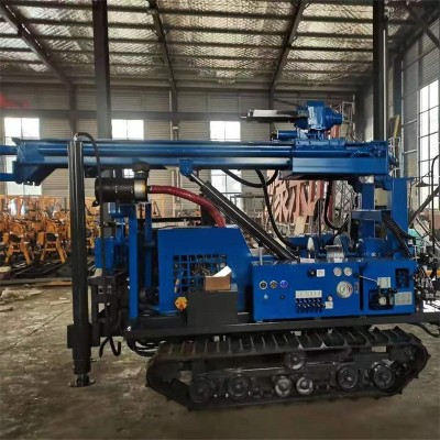 JDL-280水气两用勘探取样钻机 机械顶驱多功能水井钻机图5