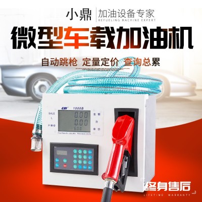柴油加油机 12V/24v/220v车载小型石油设备 柴油煤油移动大流量图3