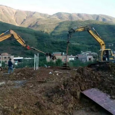 艾立克螺旋钻机 液压螺旋探钻机 轨道式柴油式桩基钻孔图2