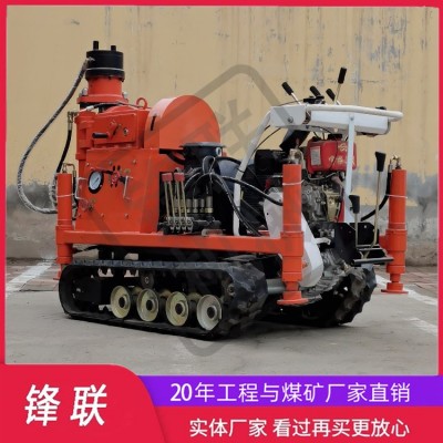 小履带式注浆钻机 ZLJ-1300钻注一体自行走抢险堵漏加固方便快捷图4