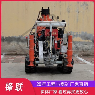 小履带式注浆钻机 ZLJ-1300钻注一体自行走抢险堵漏加固方便快捷图3