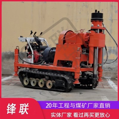 小履带式注浆钻机 ZLJ-1300钻注一体自行走抢险堵漏加固方便快捷图5