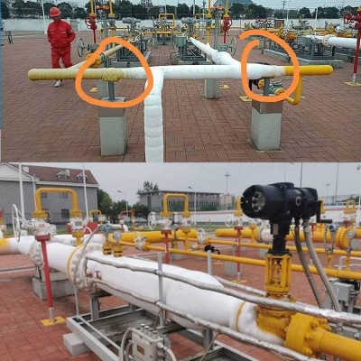 天然气管线防冻胀 去焦耳汤姆森效应 天然管道节流效应解决方案 管道隔冷保温图5