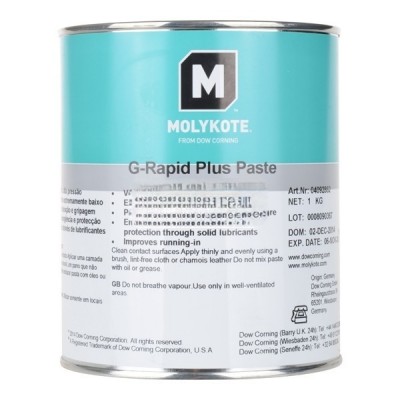 [MOLYKOTE/摩力克]高速低摩型装配油膏 GRAPID 黑色 1kg 1罐图4