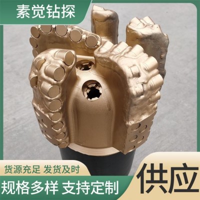 5刀翼PDC钻头 镶齿三牙轮钻头件 金刚石 矿用勘探钻探用硬质岩石钻孔图3