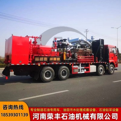 大排量压裂车定做 压裂车配件供应 荣丰石油公司图2