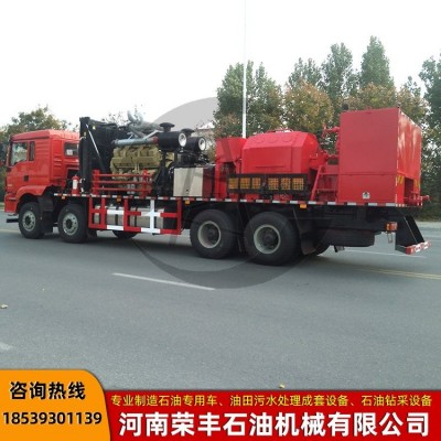 大排量压裂车定做 压裂车配件供应 荣丰石油公司图4