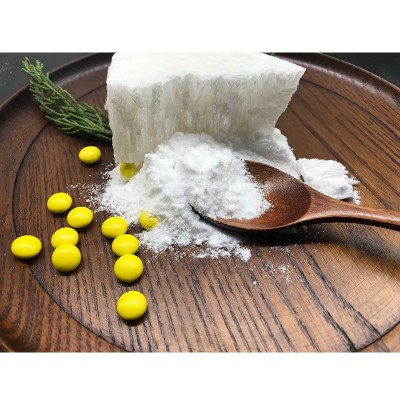 厂家供应 虫白蜡 玉石抛光用化工增亮剂 无味块状蜡图2