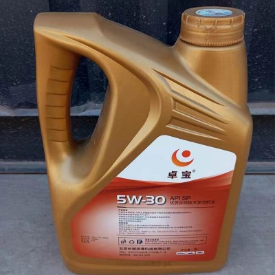 长城卓宝全合成SN5W/30汽油机油 汽车发动机油 高端轿车用油4L可图3