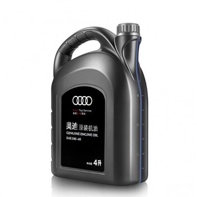 适用大众奥迪机油原厂A3A4LA6LQ3Q5Q7全合成5W40发动机润滑油4L图2