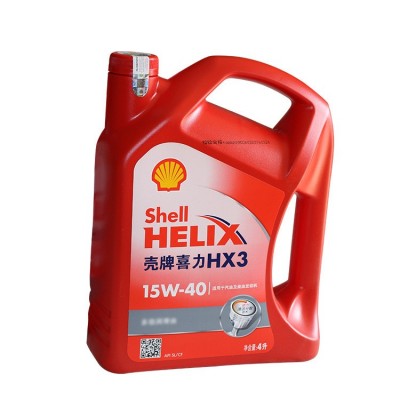 壳牌红壳HX3 15W-40汽机油柴油机油汽车发动机油车用润滑油4L批发图3