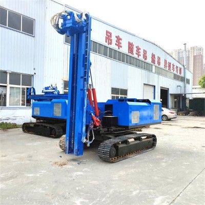 光伏钻孔机 履带液压打桩机 YH-G300Z型号 液压行走图3