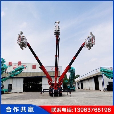 隧道拱架安装台车 汽车双臂式龙拱架施工 运转灵活图5