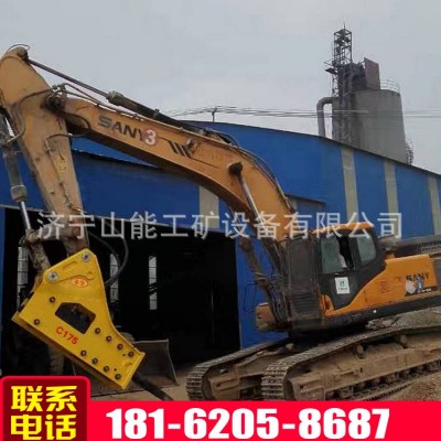 液压凿岩炮锤 100型液压破碎锤 11-18吨挖机用炮头图2