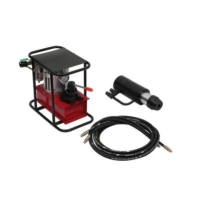 极速发货工具锚索张拉机具 QD气动油泵 气动张拉机具图5