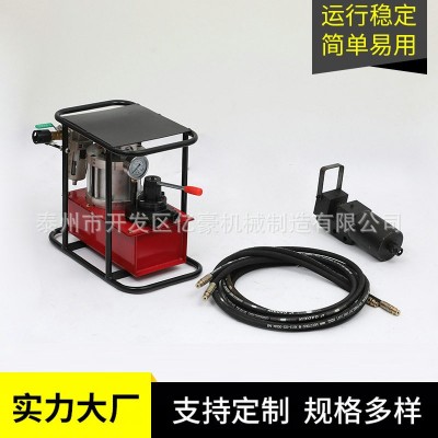 极速发货工具锚索张拉机具 QD气动油泵 气动张拉机具图2