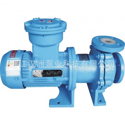 供应CQB25-20-100F法兰式氟塑料磁力泵 氟塑料磁力驱动泵图4