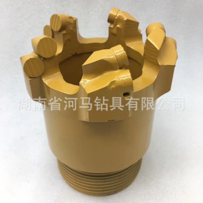 89扩113三角尖片波纹片外肋骨金刚石复合片钻头 矿山钻采机械设备图2