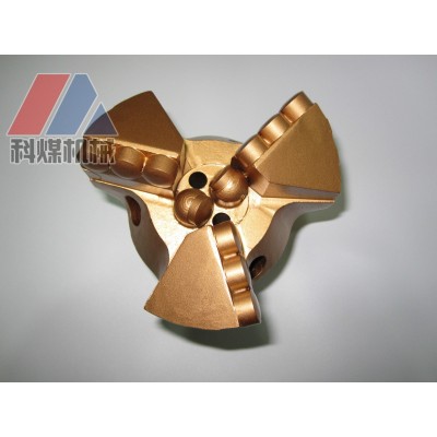 高品质金刚石PDC钻头65 75 94 113 133 153三翼金刚石复合片钻头图3
