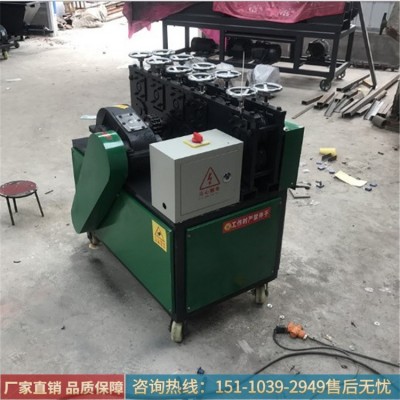 山西太原 大棚镀锌管小型钢管调直机 六轮钢管调直除锈刷漆一体机贵阳图3