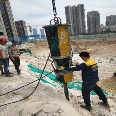 岩石静态爆破碎 矿山开采混凝土膨胀分裂枪液压劈裂机图3