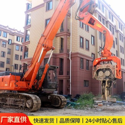 北奕机械挖掘机带光伏打桩机液压振动锤众多家客户的选择图3