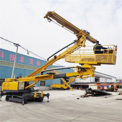 履带式隧道钻机 铁路工程小型支架式钻孔设备 操作简单图2