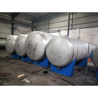 不锈钢储罐压力储气罐立式液体储水罐卧式化工原料储罐工业储罐图2