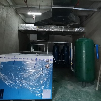 螺杆式空压机气体储存罐0.3/0.6/1立方压缩立式碳钢储气压力罐图2