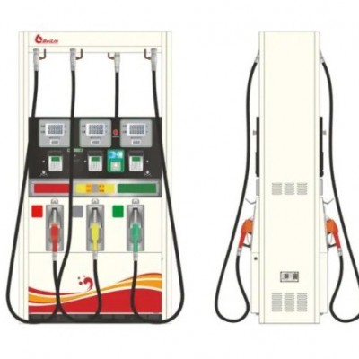 贝林英文版3油品6计量6枪加油机图2