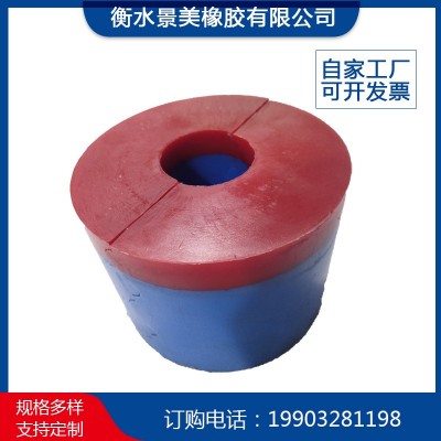 聚氨酯材质胶芯 异形件机械工业 非标聚氨酯防喷器胶芯防喷盒胶芯图4
