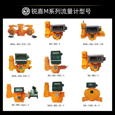 锐嘉椭圆齿轮大流量工业 容积式流量计耐腐蚀M50系列 管道流量计图3