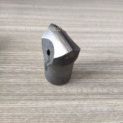 一字合金钻头源头厂家供应 40mm搭配凿岩机用一字锥度钻头图3