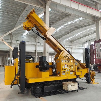 HRM-YX1000岩芯钻机 地质勘探设备 履带液压岩心钻机隧道取样图4