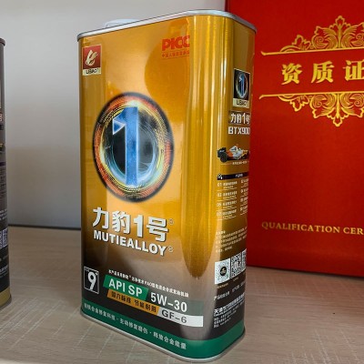 力豹1号API SP5W-30 PAO型全合成汽油发动机油汽车轿车用发动机油图4
