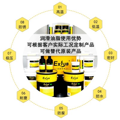 供应卓越EXLUB SYN460食品级合成润滑脂食品级轴承润滑脂耐 高低温图4