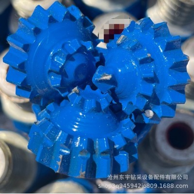 钻头厂家76mm IADC317 钢齿三牙轮钻头 铣齿钻头石油水井软地层用图2
