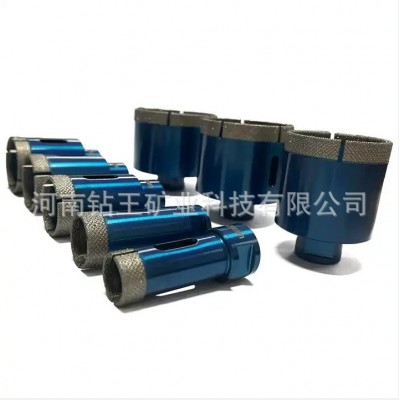 跨境电商金刚石开孔器 瓷砖打孔器 钻孔开孔一体钢金刚砂钎焊钻头图2