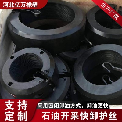 石油开采快卸护丝配件 油田设备配件 套管快卸护丝 螺纹保护器图4