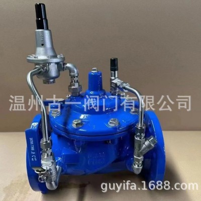 自来水减压阀铸铁水利控制阀门可调先导式稳压阀低压法兰200X厂家图2