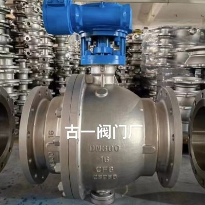 铸钢法兰球阀Q41F-16C高温蒸汽手动碳钢法兰式阀门DN50 65 80 100图2