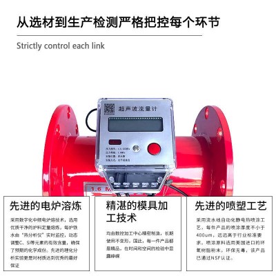 消防新规流量开关法兰超声波流量计低压压力开关DN50 65 80 20040图4