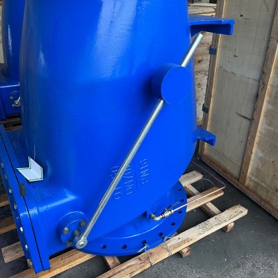 微阻缓闭止回阀H44H DN200 PN40 煤矿井下专用图2