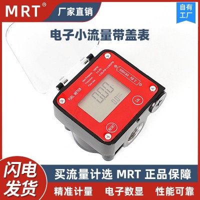 高精度4分口椭圆齿轮流量计量表柴汽油带盖表电子小流量表带瞬时图2